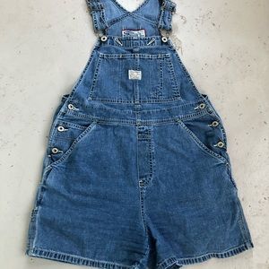 Overall shorts